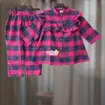Rani Check Cotton Flannel Top-set 2-12y (M8T4)