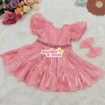 Pink  Jimmy choo Silk Party Frock STN7T1