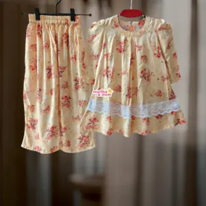 Digital Print Pure Cotton Top Set PC188T1