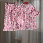 Red apple premium cotton kamiz-set L3M8