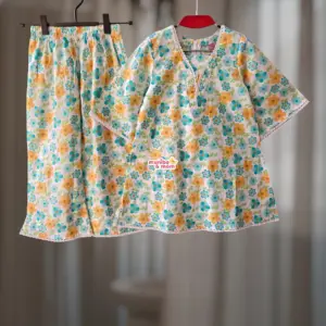 Pest Flower premium cotton kamiz-set L3M5