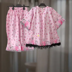 Pink Rose Premium Cotton Kamiz-Set CC88T1