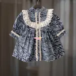 Zebra Stripe Flannel Frock FL74T2