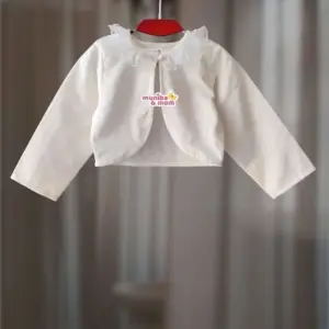 White Winter Koti/Bolero (Corduroy Cotton) CD13T1