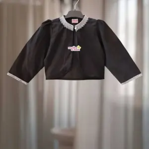 Black Winter Koti/Bolero (Corduroy Cotton) CD2T2