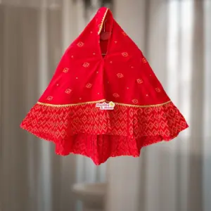 Baby Ruffled Hijab Aarong Cotton HJ18T1