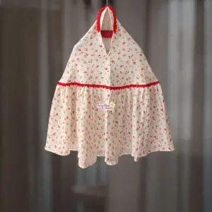 Baby Ruffled Hijab Muslin Cotton HJ20T1