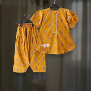 Aarong Kathali Top-pant set AC15T1