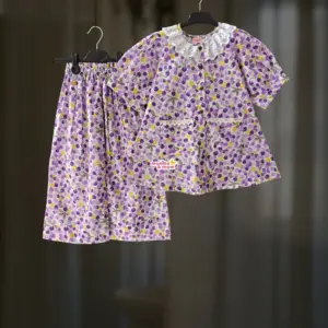 Purple berry Top-pant set CC125T2