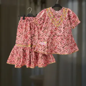 Chinese Cherry blossom Top-Sarara Set CC120T2