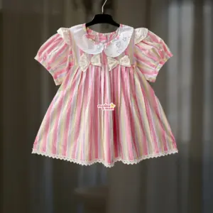 Cotton Candy Check Frock CC127T1