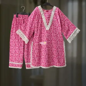 Swiss Daisy Floral Salwar Kamiz-set SW3T2