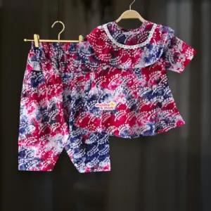 Batik Indigo Rani Top-pant set PC220T1
