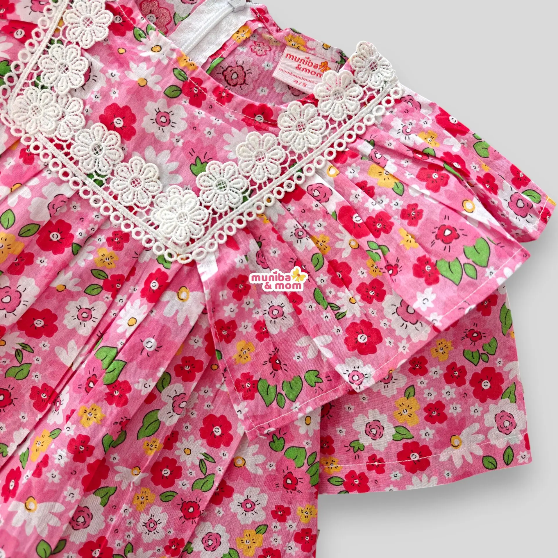 Misti floral cotton top-pant set M15T2 - Image 2