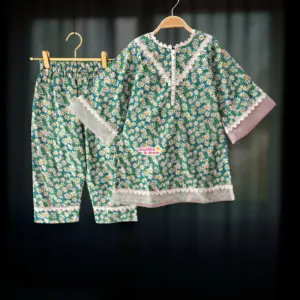 Green Daisy Premium Pure Cotton Salwar Kamiz-set CC137T1