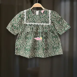 Bottle green bexi cotton top M18T1