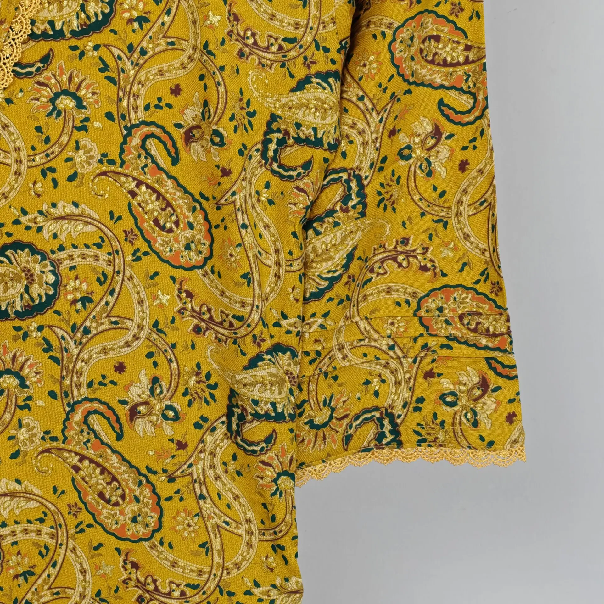 Kathali maisha gold cotton kamiz M20T3 - Image 3