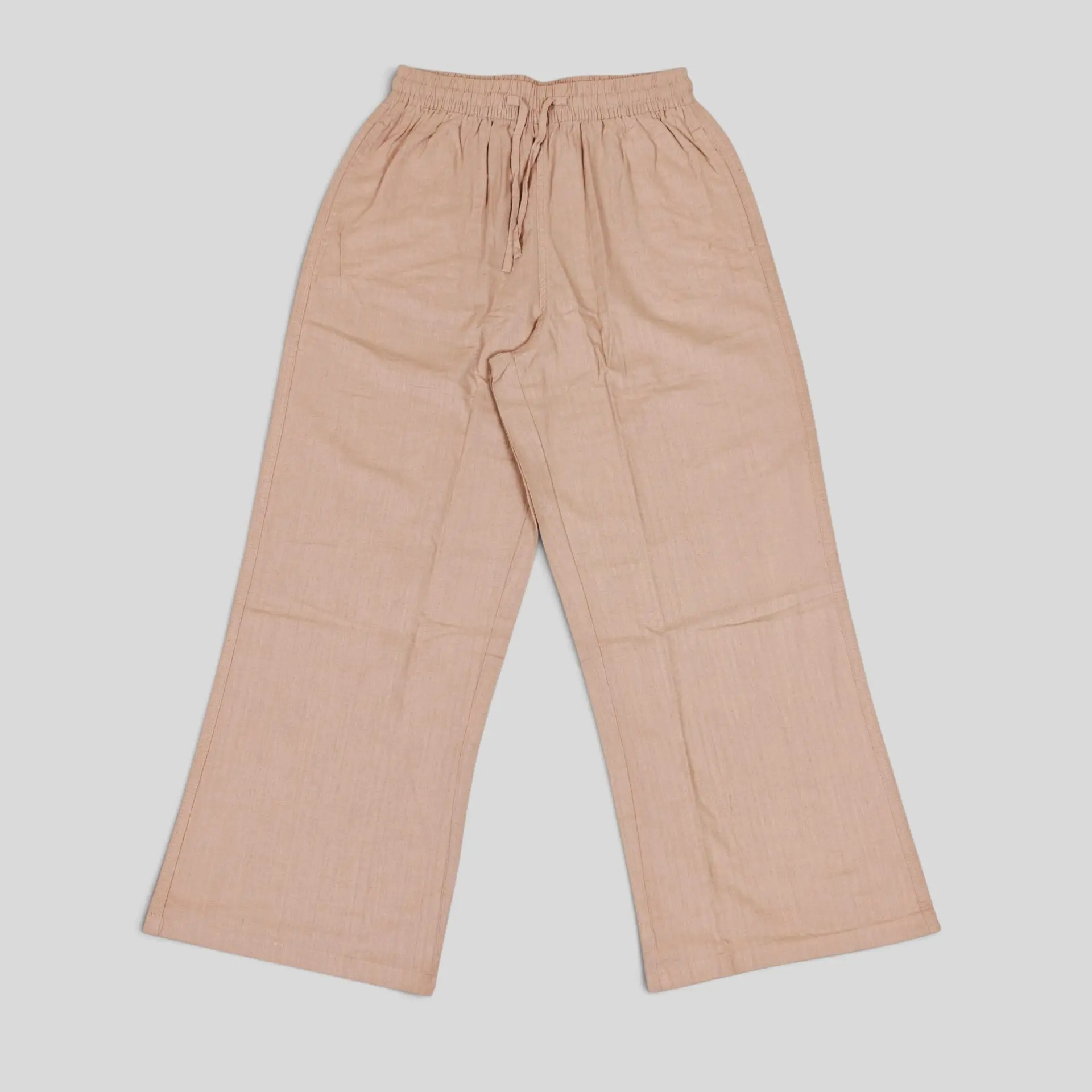Beige remi cotton plazzo MP1T4 - Image 2