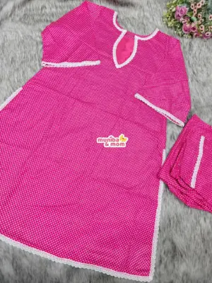 Rani Polka Bexi Voile Cotton Salwar Kamiz-set BX29T3