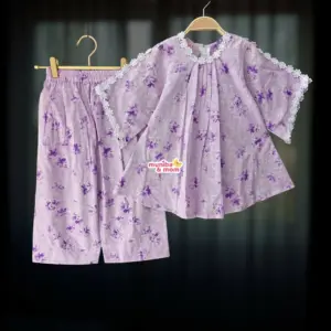 Orchid Premium Pure Cotton Top-pant set CC139T1