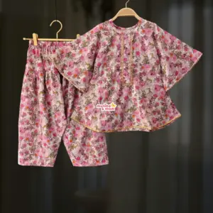 Pink Rose Top Pant Set  AC16T2