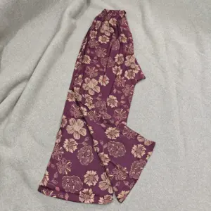 Burgundy maisha gold cotton pant (MP3T32)