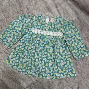 Sea green premium pure cotton top M22xT16