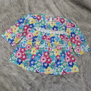 Multi floral premium pure cotton top M22xT2