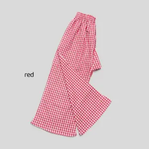 Red check cotton pant (MP2T2)